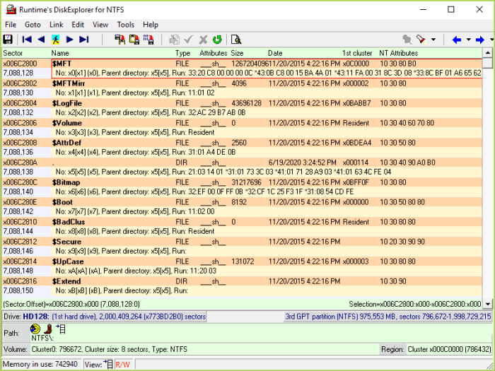 DiskExplorer for NTFS